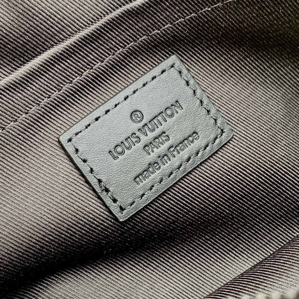LOUIS VUITTON TROCADERO BAG 20 IN BLACK MONOGRAM ECLIPSE CANVAS