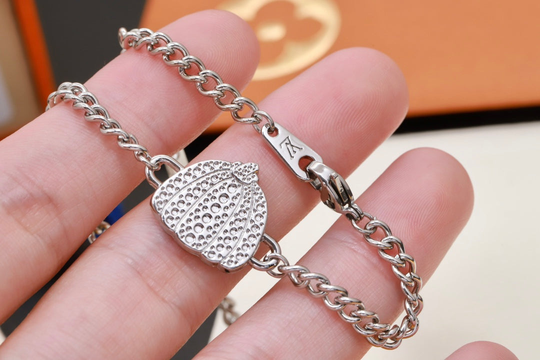 18K Louis Vuitton x Yk Infinity Dots Necklace
