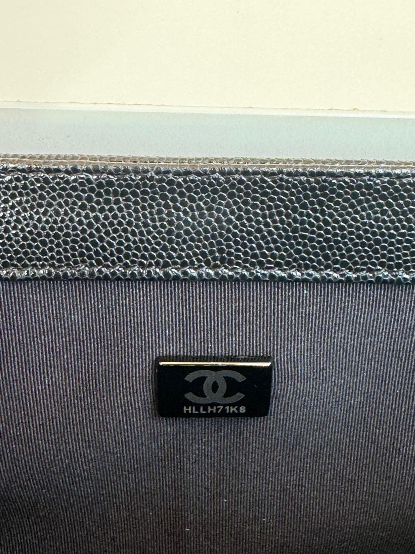 CHANEL BOY 25S 25 CM IN BLACK LAMBSKIN